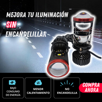 PROYECTOR LED ALTA CALIDAD H4 - ULTIMAS UNIDADES - ALTAS Y BAJAS